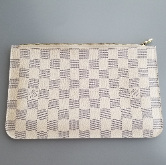 LOUIS VUITTON Neverfull Pouch GM Damier Print - Picture 15 of 16